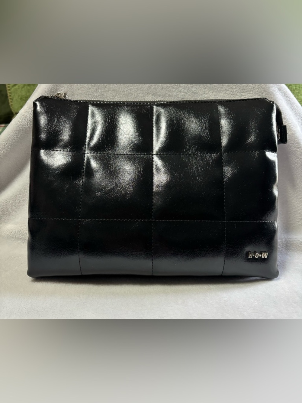 House of Want H.O.W. We Class-Ify Quilted Crossbody Bag Black